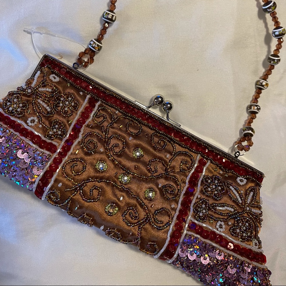 Beaded Handbag NWOT